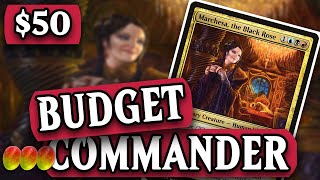 50 Budget Commander Deck Tech  Marchesa the Black Rose  EDH  triplemangothreat [upl. by Pfister]