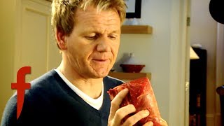 Gordon Ramsays Ribeye Recipe  The F Word [upl. by Sleinad]