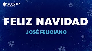 Feliz Navidad Jose Feliciano Karaoke with Lyrics [upl. by Mirisola]