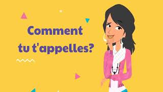 Comment tu tappelles  French Question L1 [upl. by Murtha]