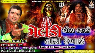 Meldi Dhora Dahade Tara Dekhade  PRAVIN LUNI  ત્રણ તાળી ગરબા  Full HD VideoStudioSaraswati [upl. by Frissell]