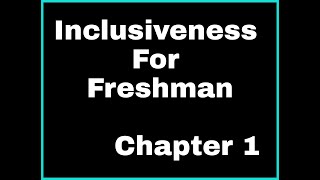 Inclusiveness Chapter 1 part 1 in Amharic  For freshman students [upl. by Anaderol]