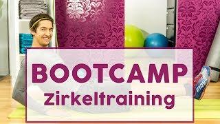 15 Minuten Power Das große BootcampZirkeltraining [upl. by Piper630]