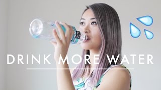 10 Ways to Drink More Water 💦 [upl. by Atalanti]