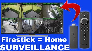 Turn Your Firestick Into A Home Surveillance System  Add your IP cameras to Your Firestick For Free [upl. by Ayel]