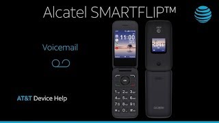 How to use Voicemail on Your Alcatel SMARTFLIP  ATampT Wireless [upl. by Acinomahs674]