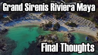 Grand Sirenis Riviera Maya AllInclusive  Everything You Need To Know amp Final Thoughts  ParoDeeJay [upl. by Nnylyram138]