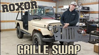 Mahindra ROXOR Grille Swap  Grille Removal [upl. by Morley]