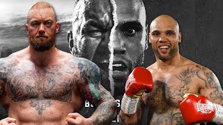 Hafthor Bjornsson Vs Simon Vallily  FULL FIGHT Thor Vs the Beast [upl. by Kristel]