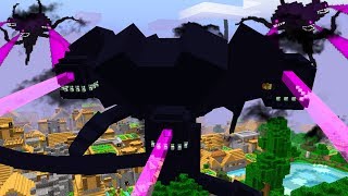 the final stage of the wither storm minecraft boss [upl. by Brahear741]