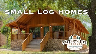 SMALL LOG HOMES  PART 1 [upl. by Enrica413]