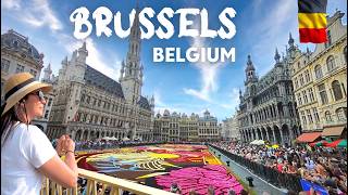 BRUSSELS BELGIUM in 3 days Full Itinerary [upl. by Ardnos]