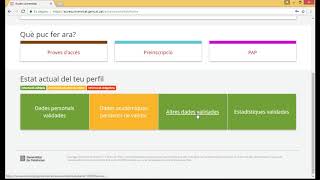 Tutoriel préinscription universitaire à Catalogne [upl. by Allets]