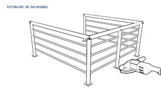 Como elaborar barandales [upl. by Helve]