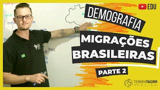 Migrações no Brasil principais fluxos do século XX [upl. by Waterer]