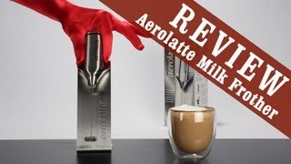 Aerolatte Milk Frother  Exclusive Review [upl. by Calderon]