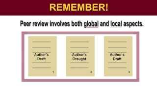 Peer Review Commenting Strategies [upl. by Arundel]