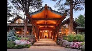 Magnificent Cabin in the Woods in Aspen Colorado  Sothebys International Realty [upl. by Keryt]