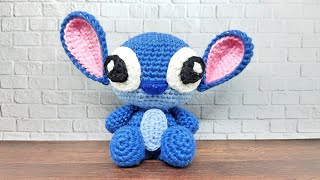 STITCH  HOW TO CROCHET  AMIGURUMI TUTORIAL [upl. by Ailhat316]