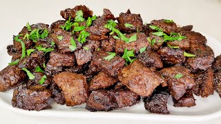 Butter Garlic Beef Cubes Recipe [upl. by Fu]