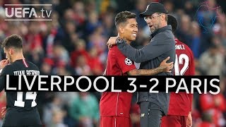 LIVERPOOL 32 PARIS UCL HIGHLIGHTS [upl. by Anaihr43]