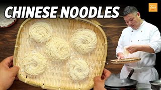 Simple Chinese Noodles Recipe by Masterchef [upl. by Atneciv]