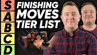 TIER LIST WWE Finishing Moves [upl. by Zined]