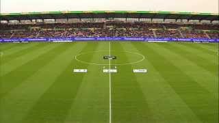 Highlights FC Midtjylland vs Viborg FF 2142014 [upl. by Dyna]