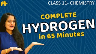 Hydrogen Class 11 Chemistry  One Shot  CBSE NEET JEE [upl. by Lleunamme279]