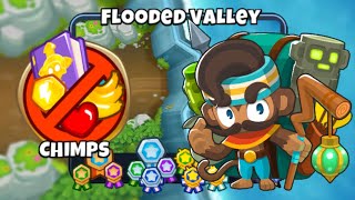 Flooded Valley CHIMPS WalkthroughGuide  Bloons TD6 [upl. by Ladnyc21]