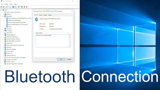 How to Fix Bluetooth Connection on Windows 10 [upl. by Ehcnalb]