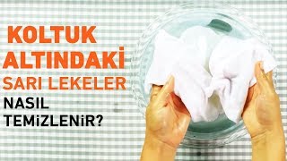 Koltuk Altındaki Sarı Lekeler Nasıl Temizlenir [upl. by Assillim]