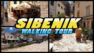 SIBENIK Walking Tour  Croatia 4k [upl. by Magda845]