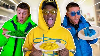 SIDEMEN EATING ONE COLOUR FOOD FOR 24 HOURS CHALLENGE [upl. by Wilmette]