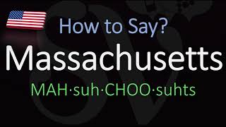 How to Pronounce Massachusetts CORRECTLY [upl. by Gadmann]