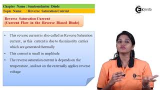 Reverse Saturation Current  Semiconductor Diode  Basic Electronics [upl. by Suiravat]