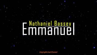 Emmanuel Lyrics  Nathaniel Bassey by SingingMichaelChannel [upl. by Esenaj]