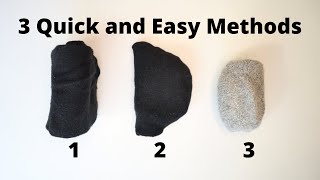 How to Fold No Show Socks And Low Cut Ankle Socks [upl. by Munford616]