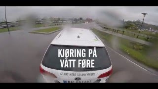 WrightTV KJØRING PÅ VÅTT OG GLATT FØRE [upl. by Yorztif]