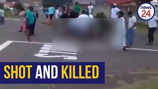 WATCH Man dies after shooting in Durban street [upl. by Nnaitsirhc]