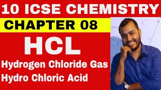 HCL  Hydrochloric Acid  ICSE CLASS 10 CHEMISTRY [upl. by Waligore195]