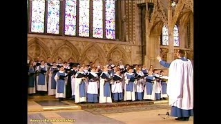 BBC TV quotSongs of Praisequot Lincoln Cathedral 2006 Aric Prentice [upl. by Ahsaet456]