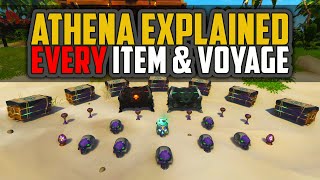 Sea of Thieves Athena Explained EVERY Item amp Voyage [upl. by Haral]