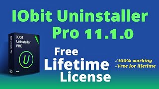 IObit Uninstaller Pro 11 License Key  NO CRACK Latest 2022 [upl. by Sawyere]