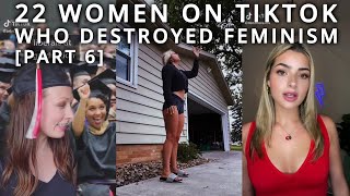 Top 22 Women on TikTok Destroying Feminism Part 6 [upl. by Yatnahs]