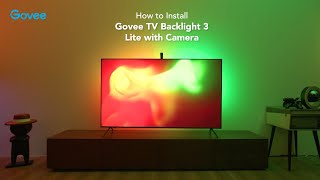 How to Install Govee TV Backlight 3 Lite [upl. by Merrilee]