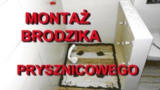 Montaż brodzika kabiny prysznicowej [upl. by Ariait]