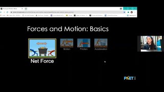 PhET Interactive Simulations Force and Motion Basics Tutorial [upl. by Raseta]