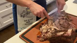 Pulled Pork Shoulder In Indoor Oven [upl. by Dallis783]