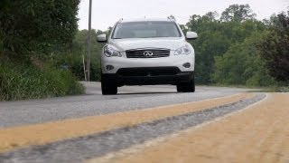 2012 Infiniti EX35 060 MPH Performance test  Sea Level [upl. by Anirtruc]